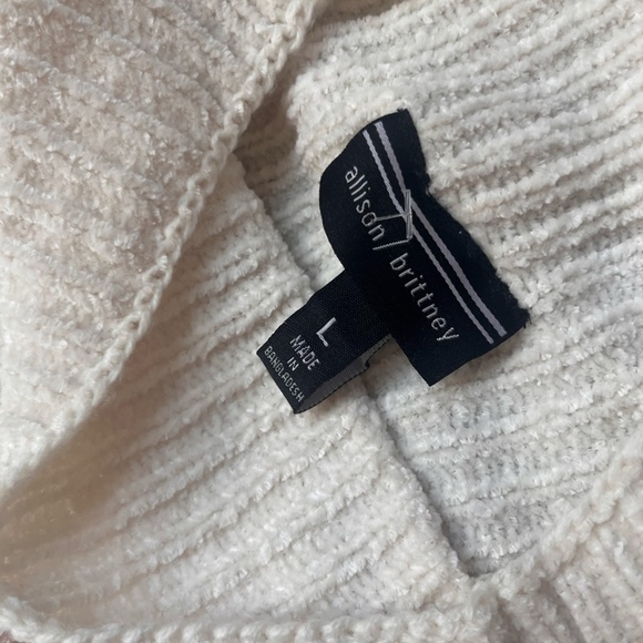 Allison Brittney Striped MiDi Sweater Dress NWOT - Picture 11 of 13